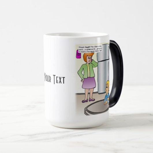 Schmutzige Worte Verwandlungstasse (VorderseiteRechts)