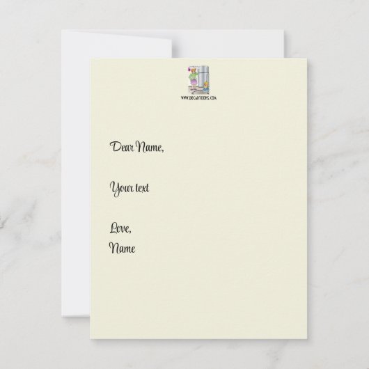 Schmutzige Wörter-Flachkarte (Rückseite)