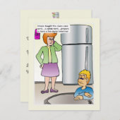 Schmutzige Wörter-Flachkarte (Vorne/Hinten)