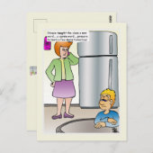 Schmutzige Wörter Postkarte (Vorne/Hinten)