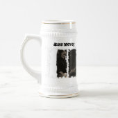 Schmutziger 3 Kasten 2 Stein Bierglas (Links)
