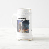 Schmutziger 3 Kasten 2 Stein Bierglas (Vorderseite Links)