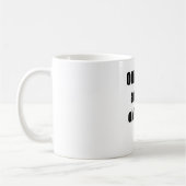 Schmutziger alter Mann 40 Kaffeetasse (Links)