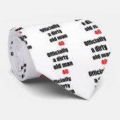 Schmutziger alter Mann 40 Krawatte (Gerollt)