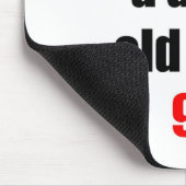 Schmutziger alter Mann 90 Mousepad (Ecke)