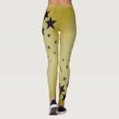 schmutziger blonder Superstar Leggings (Rückseite)