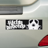 Schmutziger Dubstep Bumber Aufkleber 1 (Schwarzes) Autoaufkleber (Auf Auto)