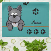 Schmutziger Hund Handtuch (Gefaltet)