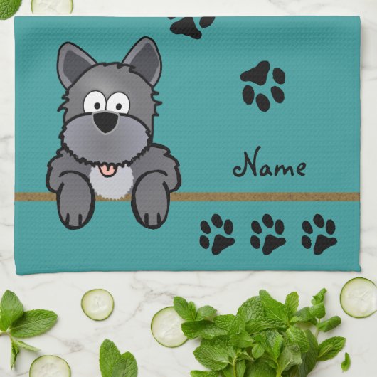 Schmutziger Hund Handtuch (Gefaltet)