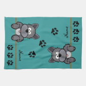 Schmutziger Hund Handtuch (Horizontal)