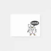 Schmutziger Job Post-it Klebezettel (Vorderseite)