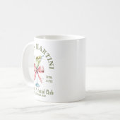 Schmutziger Junggesellinnenabschied Martini Tail C Kaffeetasse (Vorderseite Links)
