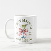 Schmutziger Junggesellinnenabschied Martini Tail C Kaffeetasse (Links)