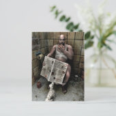 schmutziger Mann Postkarte (Stehend Vorderseite)