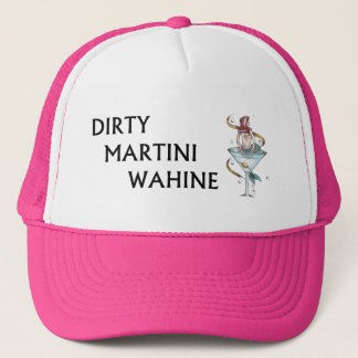 Schmutziger Martini Wahine Truckerkappe