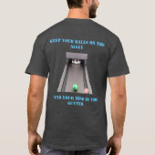 Schmutziger SinnesBowling T-Shirt (Rückseite)