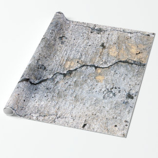 Schmutziger u. gebrochener Beton Geschenkpapier