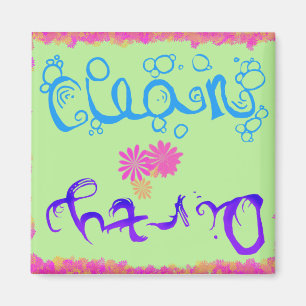 Schmutziger und sauberer Spülmaschinen-Magnet Magnet