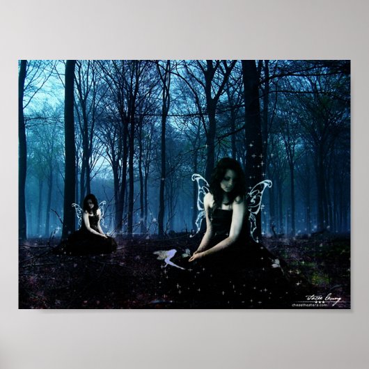 schmutziger Wald Poster (Vorne)