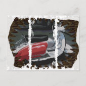 Schmutziges 3Tall packt Postkarte ein (Vorderseite)