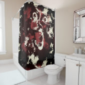 schmutziges Gesicht Duschvorhang (Beispiel)