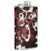 schmutziges Gesicht Flachmann (Rechts)