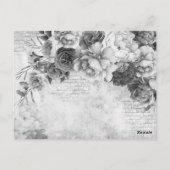 schmutziges Gesicht Postkarte (Rückseite)