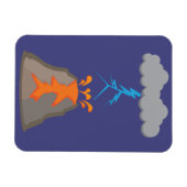 Schmutziges Gewitter Magnet (Horizontal)