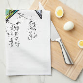 Schmutziges Martini-Cocktail-Rezept Handtuch (Viertel Falte)