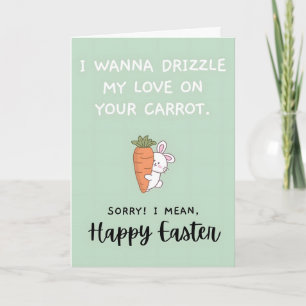 Schmutziges Ostern Lustige Erwachsene Osternkarte Karte