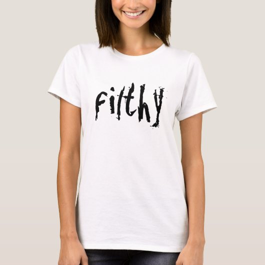 Schmutziges Shirt (Vorderseite)