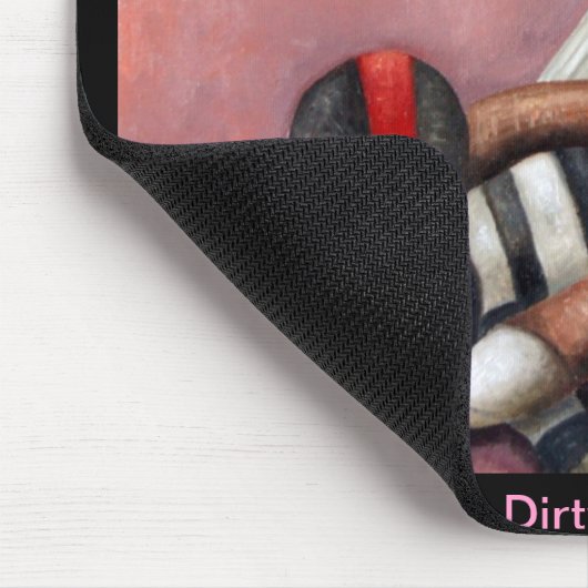 Schmutziges Spielen der Socken-3 schmutzig Mousepad (Ecke)