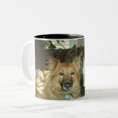 Schmutziges Trio Zweifarbige Tasse (Vorderseite Links)