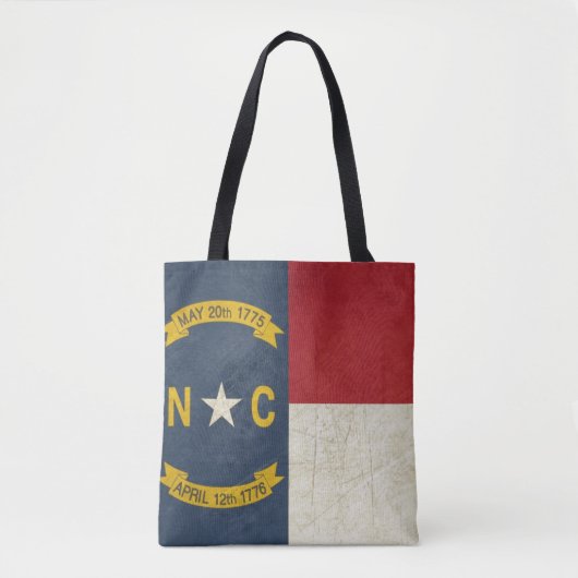 Schmutzillustration des North Carolina Tasche (Vorderseite)