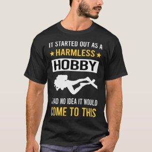 Schmutzloses Hobby-Tauchen T-Shirt
