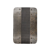 Schmutzmetallhintergrund Badematte (Vorderseite Vertikal)