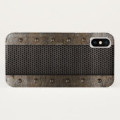 Schmutzmetallhintergrund Case-Mate iPhone Hülle (Rückseite (Horizontal))