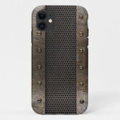 Schmutzmetallhintergrund Case-Mate iPhone Hülle (Rückseite)