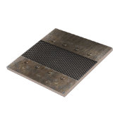 Schmutzmetallhintergrund Fliese (Seite)