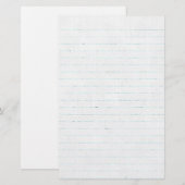 Schmutzpapier Briefpapier (Vorne/Hinten)
