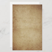 Schmutzpergament Briefpapier (Vorne/Hinten)