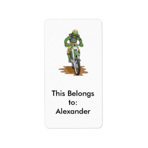 Schmutzrad extrem adressaufkleber