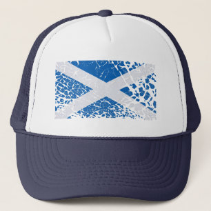 Schmutzscottish-Flagge Truckerkappe