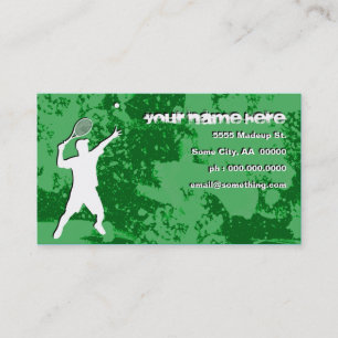 Schmutztennis Visitenkarte