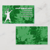 Schmutztennis Visitenkarte (Vorne/Hinten)