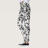 Schmutztextur oder Abstrakter Spatter Leggings (Links)