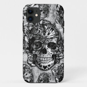 Schmutzzuckerschädelmuster Case-Mate iPhone Hülle