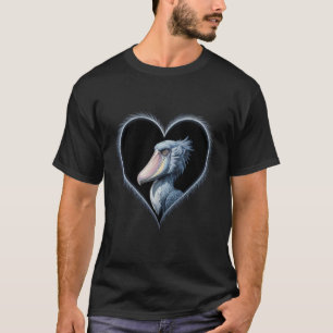 Schnabelstorch Afrikanischer Vogel Tier Storch Azt T-Shirt