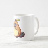Schnabeltier Birne Kaffeetasse (VorderseiteRechts)