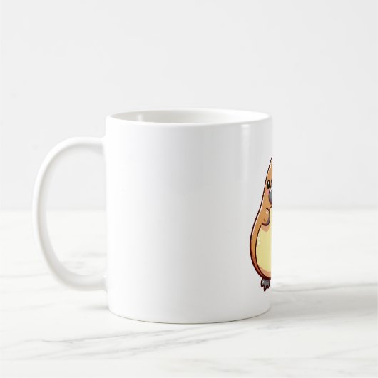 Schnabeltier Birne Kaffeetasse (Links)